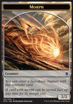 Morph Token (Colorless 2/2)