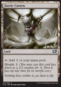 Zoetic Cavern - Commander 2014 (Uncommon) [C14-317]