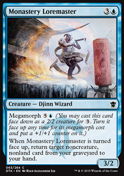 Monastery Loremaster - Dragons of Tarkir (Common) [DTK-63]