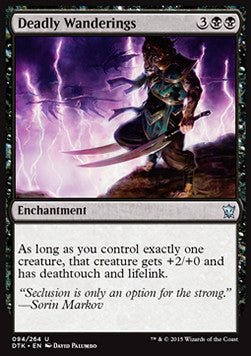 Deadly Wanderings - Dragons of Tarkir (Uncommon) [DTK-94]