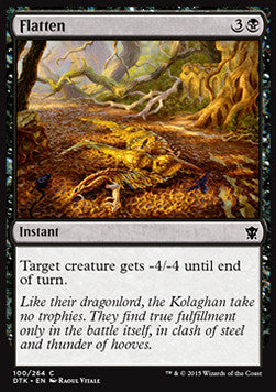 Flatten - Dragons of Tarkir (Common) [DTK-100]