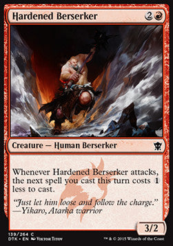 Hardened Berserker - Dragons of Tarkir (Common) [DTK-139]
