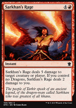 Sarkhan's Rage - Dragons of Tarkir (Common) [DTK-153]