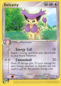 Delcatty - EX Ruby & Sapphire (Uncommon) [RS-29]