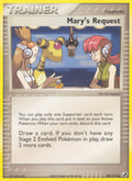 Mary's Request - EX Unseen Forces (Uncommon) [UF-86]