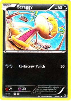 Scraggy - Furious Fists (Common) [FFI-66]