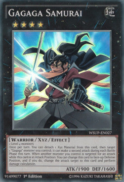 Gagaga Samurai - World Superstars (Super Rare) [WSUP-027]