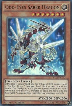 Odd-Eyes Saber Dragon - 2-Player Starter Deck Yuya & Declan (Ultra Rare) [YS15-Y00]
