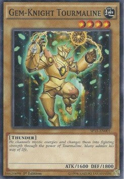 Gem-Knight Tourmaline (V.2 - Shatterfoil) - Star Pack Arc-V (Shatterfoil) [SP15-001]