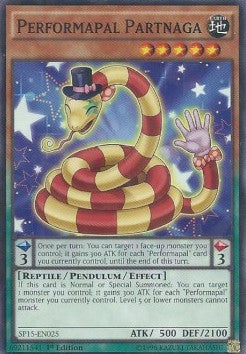 Performapal Partnaga (V.2 - Shatterfoil) - Star Pack Arc-V (Shatterfoil) [SP15-025]