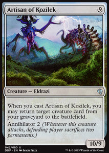 Artisan of Kozilek - Duel Decks: Zendikar vs. Eldrazi (Uncommon) [DDP-42]