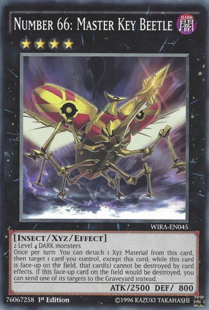 Number 66: Master Key Beetle - Wing Raiders (Common) [WIRA-045]
