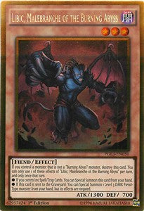 Libic, Malebranche of the Burning Abyss - Premium Gold: Infinite Gold (Gold Rare) [PGL3-050]