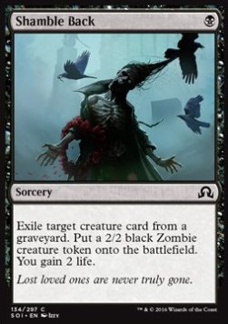 Shamble Back - Shadows over Innistrad (Common) [SOI-134]