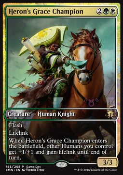 Heron's Grace Champion - Game Day Set Promos (Rare) [GDP-185]