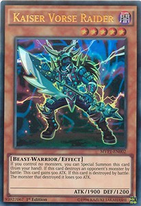 Kaiser Vorse Raider (V.1 - Ultra Rare) - The Dark Side of Dimensions Movie Pack (Ultra Rare) [MVP1-002]