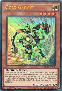 Gold Gadget (V.1 - Ultra Rare) - The Dark Side of Dimensions Movie Pack (Ultra Rare) [MVP1-018]