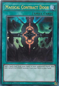 Magical Contract Door (V.1 - Ultra Rare) - The Dark Side of Dimensions Movie Pack (Ultra Rare) [MVP1-020]