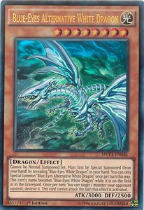 Blue-Eyes Alternative White Dragon (V.1 - Ultra Rare) - The Dark Side of Dimensions Movie Pack (Ultra Rare) [MVP1-046]