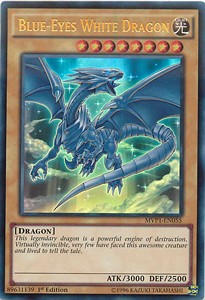 Blue-Eyes White Dragon (V.1 - Ultra Rare) - The Dark Side of Dimensions Movie Pack (Ultra Rare) [MVP1-055]