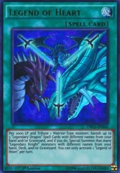 Legend of Heart - Dragons of Legend: Unleashed (Ultra Rare) [DRL3-046]