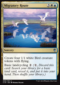 Migratory Route - Commander 2016 (Uncommon) [C16-38]