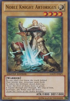 Noble Knight Artorigus (V.2 - Ultra Rare) - Galactic Overlord (Ultra Rare) [GAOV-SP1]