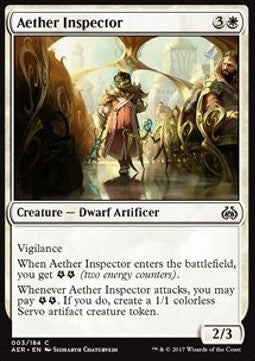 Aether Inspector - Aether Revolt (Common) [AER-3]