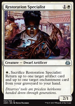 Restoration Specialist - Aether Revolt (Uncommon) [AER-21]