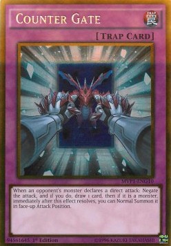 Counter Gate (V.2 - Gold Rare) - The Dark Side of Dimensions Movie Pack (Gold Rare) [MVP1-G10]