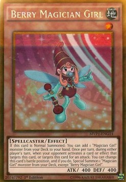 Berry Magician Girl (V.2 - Gold Rare) - The Dark Side of Dimensions Movie Pack (Gold Rare) [MVP1-G14]