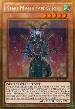 Kiwi Magician Girl (V.2 - Gold Rare) - The Dark Side of Dimensions Movie Pack (Gold Rare) [MVP1-G16]