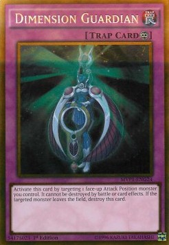 Dimension Guardian (V.2 - Gold Rare) - The Dark Side of Dimensions Movie Pack (Gold Rare) [MVP1-G24]