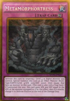 Metamorphortress (V.2 - Gold Rare) - The Dark Side of Dimensions Movie Pack (Gold Rare) [MVP1-G27]