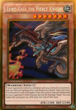Lord Gaia the Fierce Knight (V.2 - Gold Rare) - The Dark Side of Dimensions Movie Pack (Gold Rare) [MVP1-G50]