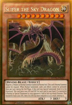 Slifer the Sky Dragon (V.2 - Gold Rare) - The Dark Side of Dimensions Movie Pack (Gold Rare) [MVP1-G57]