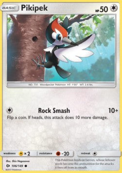Pikipek - Sun & Moon (Common) [SUM-106]