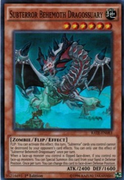 Subterror Behemoth Dragossuary - Raging Tempest (Super Rare) [RATE-083]