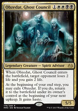 Obzedat, Ghost Council - Modern Masters 2017 (Rare) [MM3-176]