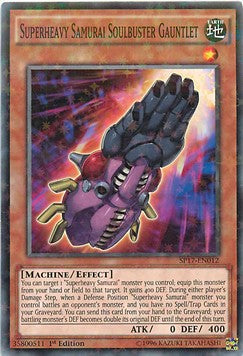 Superheavy Samurai Soulbuster Gauntlet (V.2 - Starfoil Rare) - Star Pack Battle Royal (Starfoil Rare) [SP17-012]
