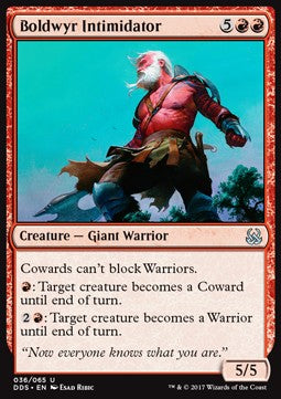 Boldwyr Intimidator - Duel Decks: Mind vs. Might (Uncommon) [DDS-36]