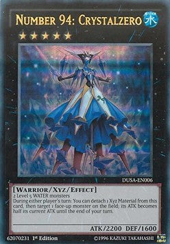 Number 94: Crystalzero - Duelist Saga (Ultra Rare) [DUSA-006]