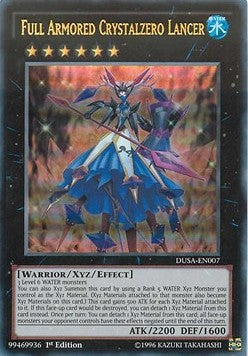 Full Armored Crystalzero Lancer - Duelist Saga (Ultra Rare) [DUSA-007]