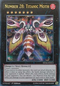 Number 28: Titanic Moth - Duelist Saga (Ultra Rare) [DUSA-013]