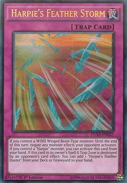 Harpie's Feather Storm - Duelist Saga (Ultra Rare) [DUSA-027]