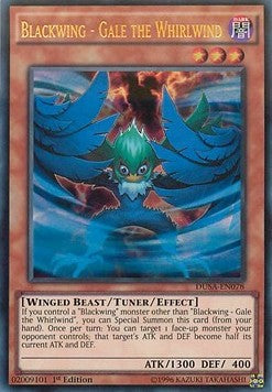 Blackwing - Gale the Whirlwind - Duelist Saga (Ultra Rare) [DUSA-078]