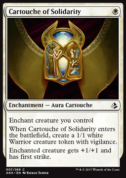 Cartouche of Solidarity - Amonkhet (Common) [AKH-7]