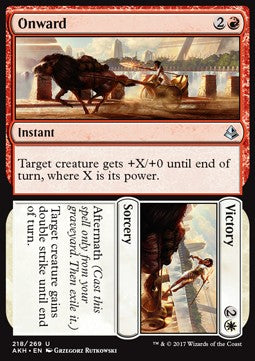 Onward // Victory - Amonkhet (Uncommon) [AKH-218]