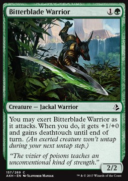 Bitterblade Warrior - Amonkhet (Common) [AKH-157]