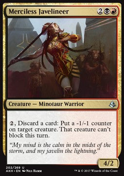 Merciless Javelineer - Amonkhet (Uncommon) [AKH-202]